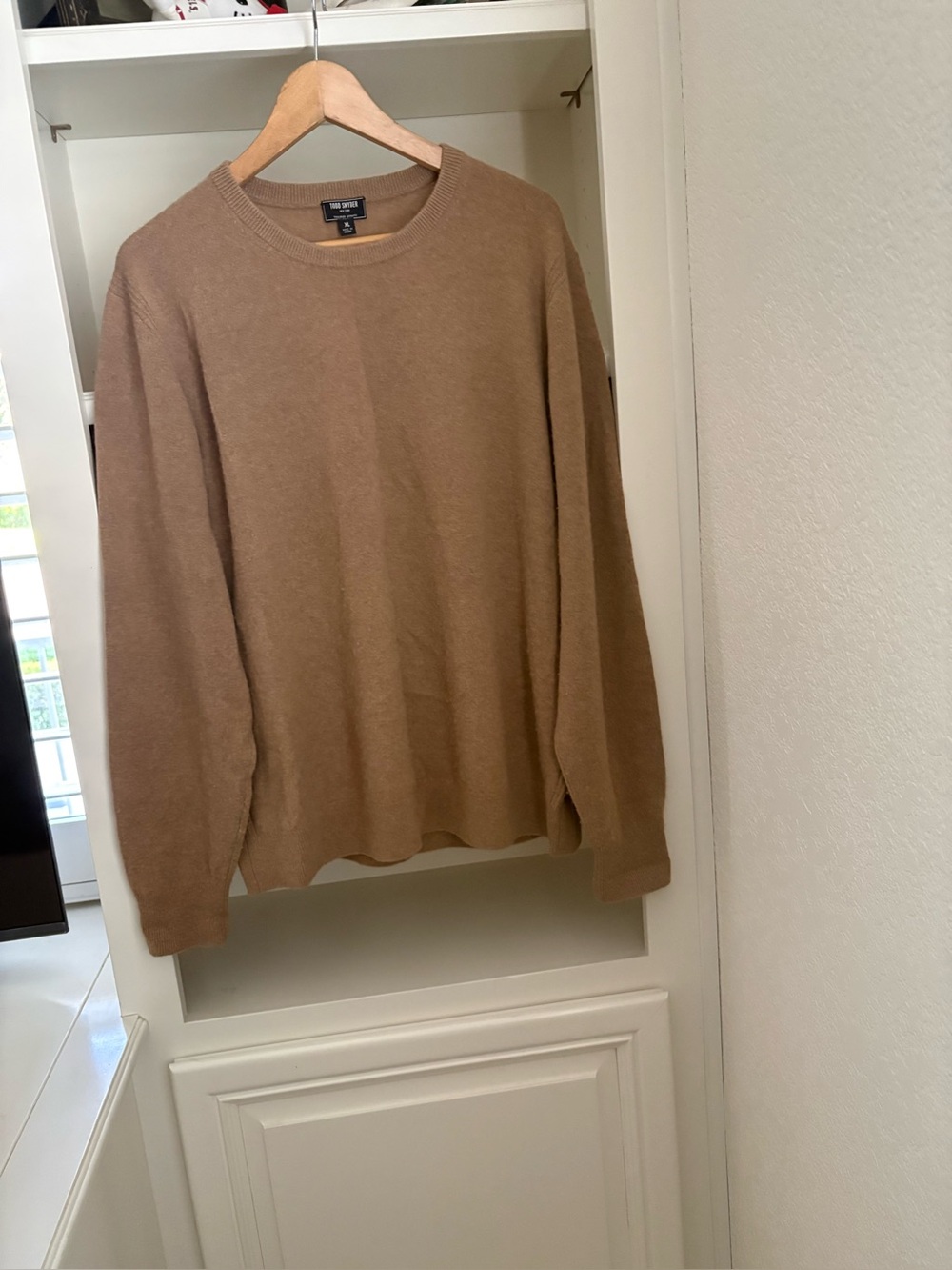 Todd Snyder 100% cashmere Brown XL